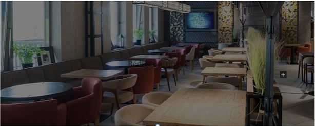 Salle intérieure du restaurant chez Ginette à Lille